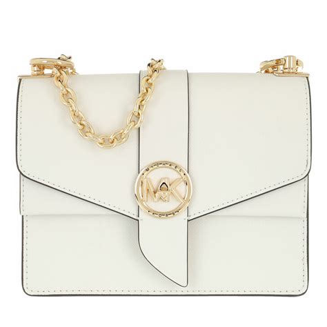 white michael kors wallet small|Michael Kors optic white handbags.